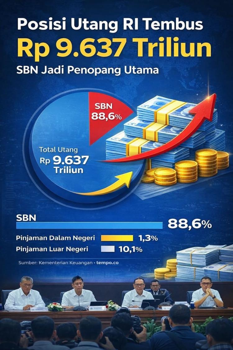 Menelisik Angka Utang Awal 2026: Membaca Arah Fiskal Pemerintah